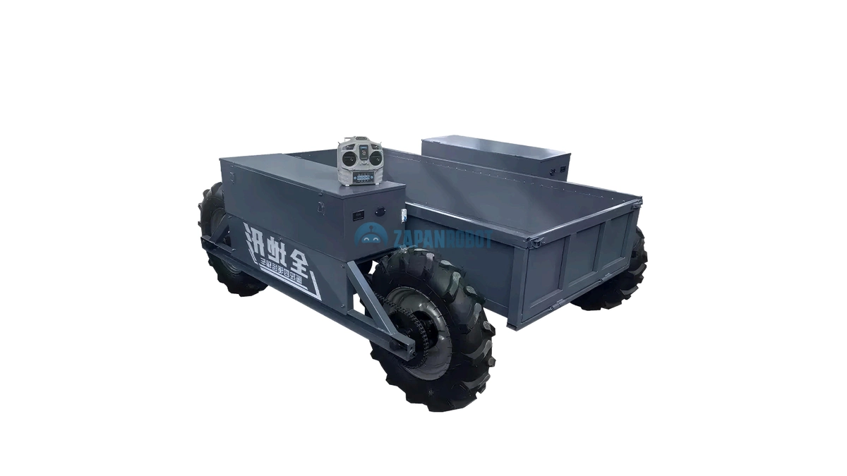 Телега самоходная Zapan 4WD400 с пультом ДУ (200 м) на 400 и на 600 кг