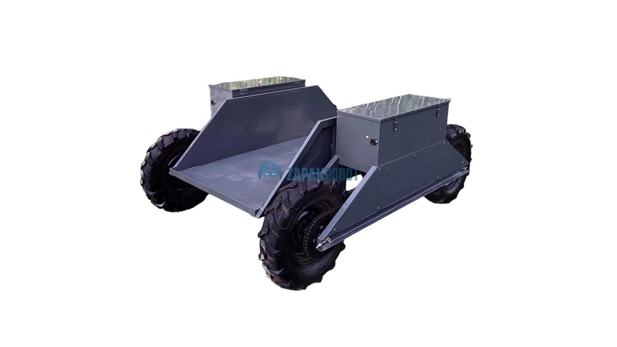 Тележка с дистанционным управлением для перевозки грузов и эвакуации на 660 кг