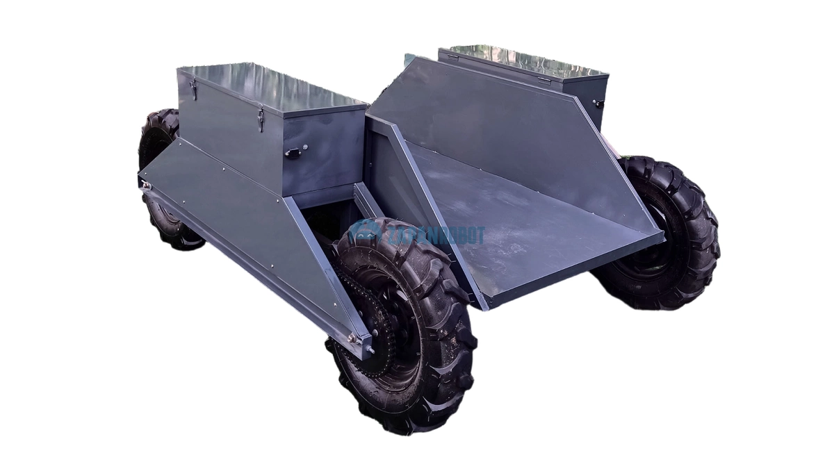 Тележка с дистанционным управлением для перевозки грузов и эвакуации на 660 кг